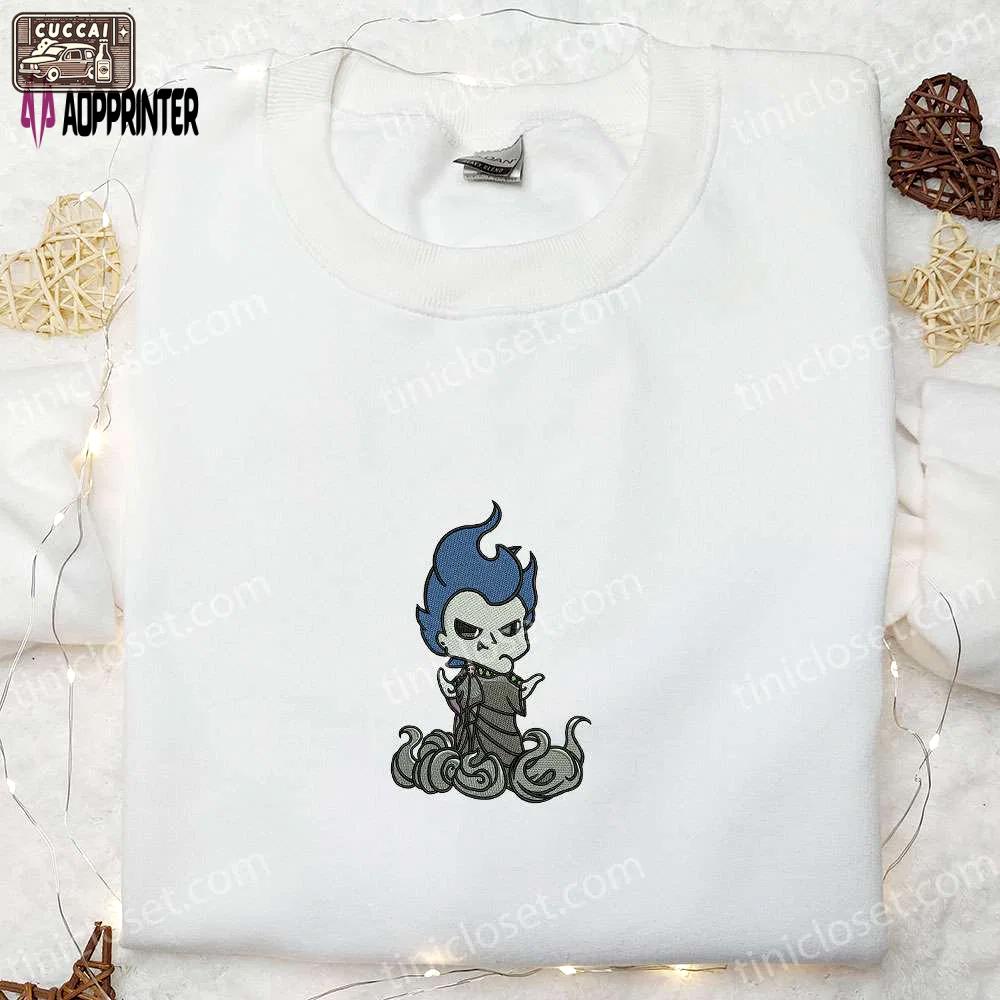 Disney halloween family shirts: hercules hades embroidered sweatshirt & spirit halloween t-shirts Embroidered Shirt