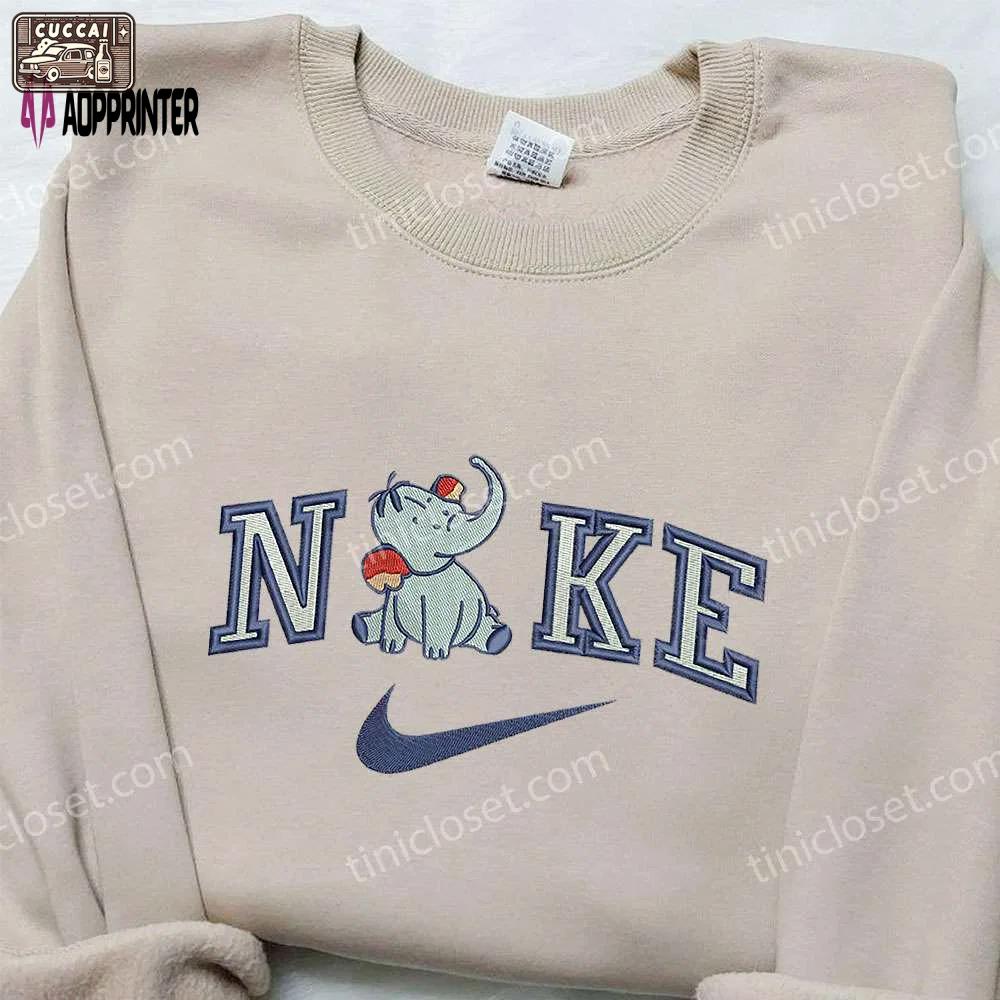 Dumbo sit x nike embroidered shirt: custom stylish & exclusive design Embroidered Shirt