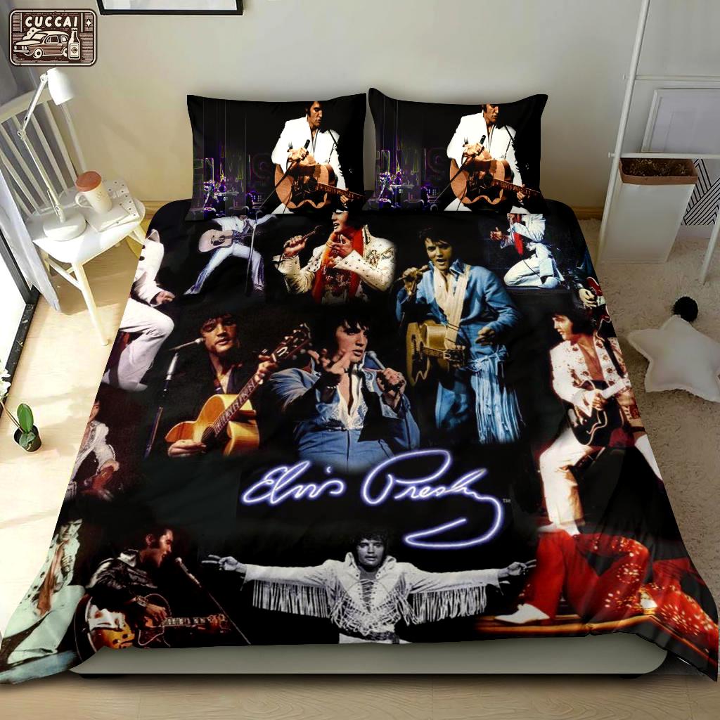 Elvis presley full bedding set ver03 – elvis gift – elvis presley lovers Bedding Sets