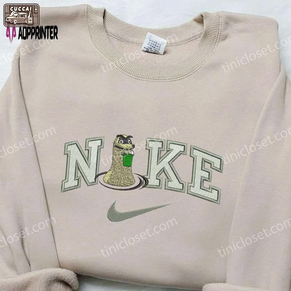 Embroidered fluke x nike & finding dory shirts customize your own nike shirt Embroidered Shirt