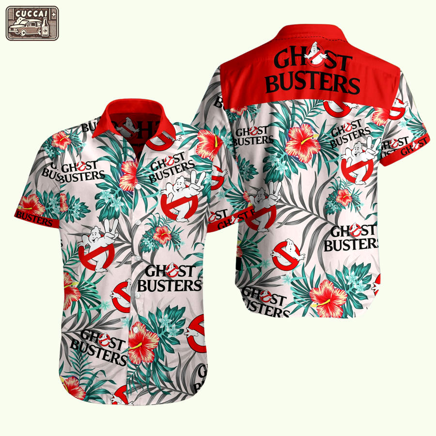 Ghostbusters hawaiian shirt Hawaii Shirt Shorts & Flip Flops