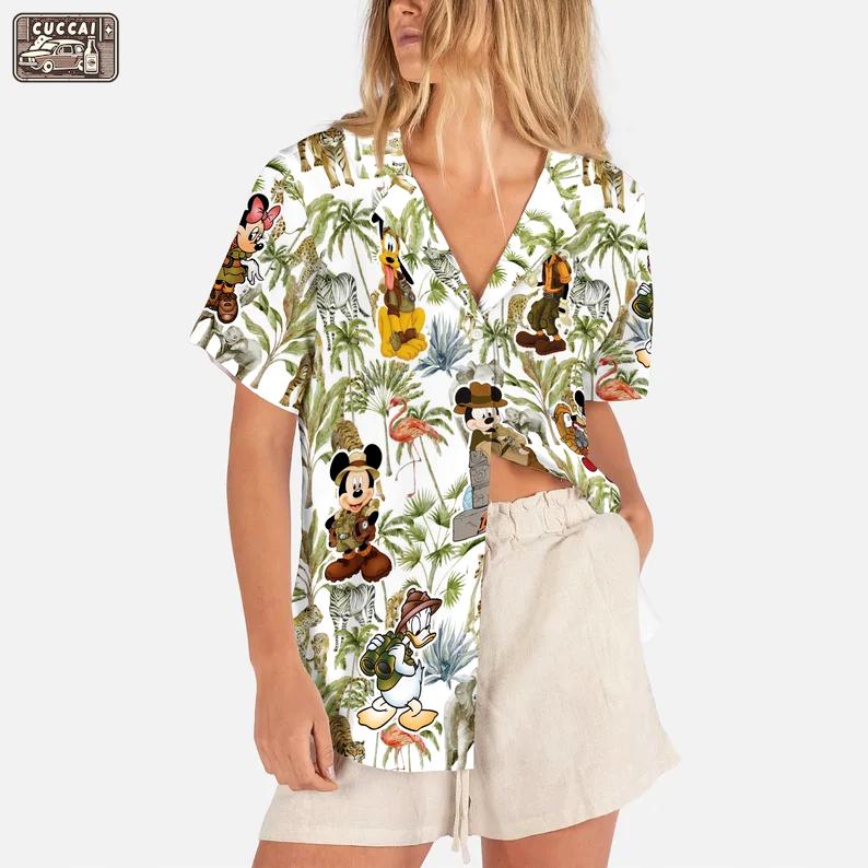 Giraffe zebra elephant animal kingdom shirt hawaii shirt Hawaii Shirt Shorts & Flip Flops