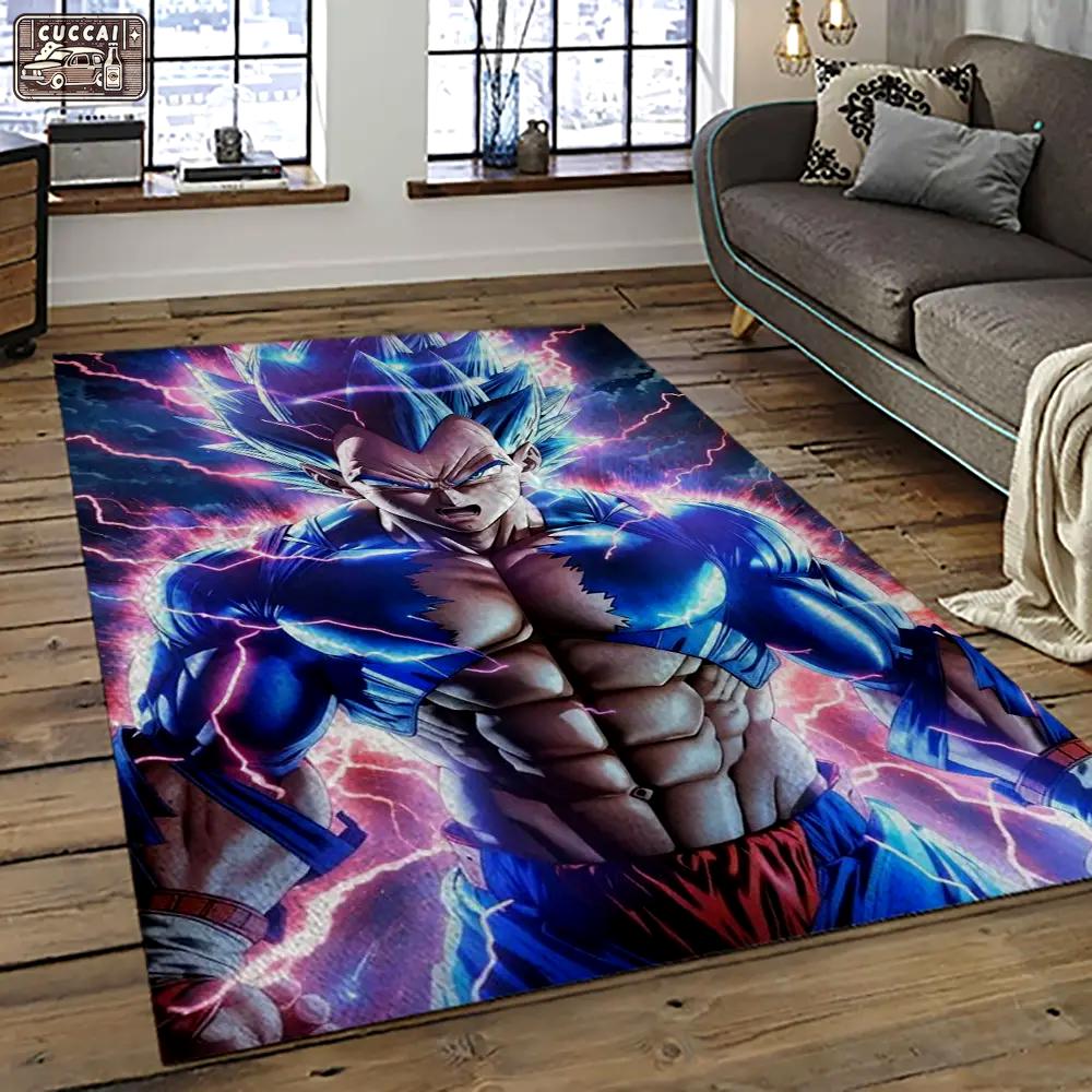 Goku characters cartoon movie carpet rectangle area rug for living room bedroom decor gku62 Rectangle Rug