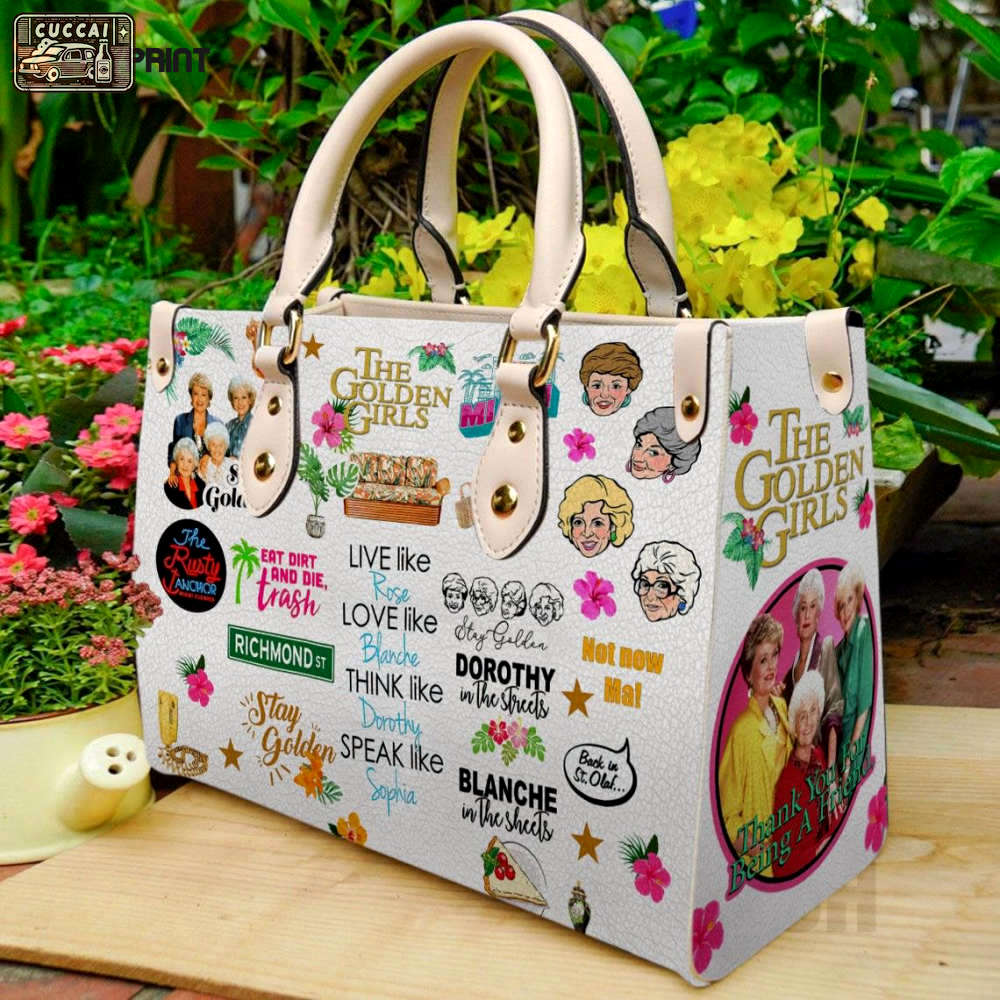 Golden girls leather handbag 2 2760 Women Leather Hand Bag