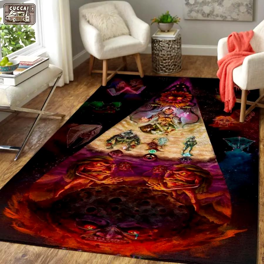 Green area rug living room rug home decor geeky carpethome decorbedroom living room decor Rectangle Rug