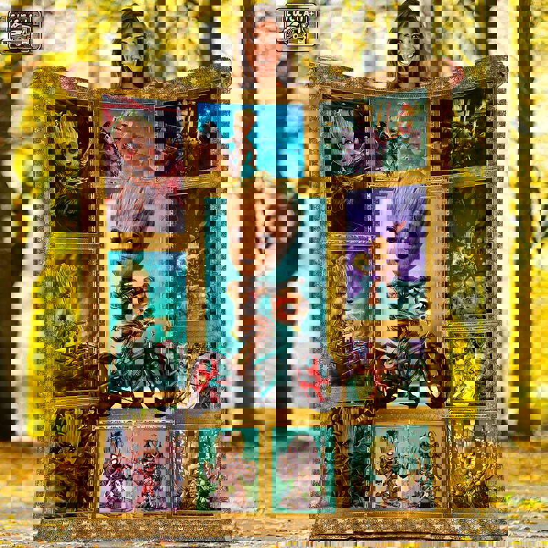 Groot baby fleece blanket quilt guardians of the galaxy fleece blanket quilt Quilt Blanket