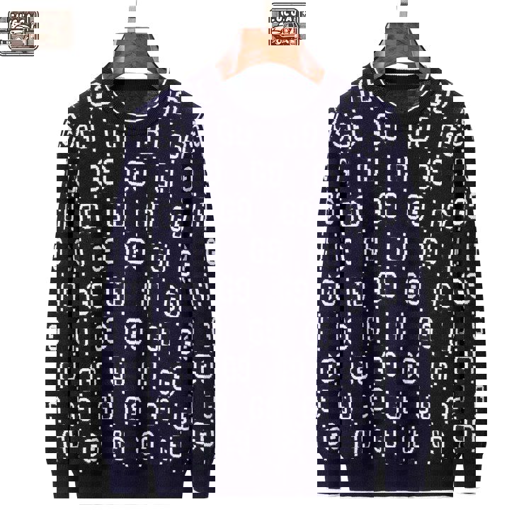 Gucci luxury ugly sweater for winter  hot 2024 style 777 Christmas Ugly Sweater