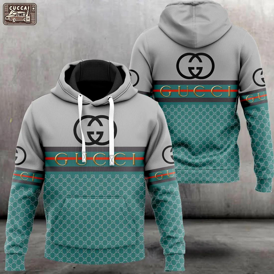 Gucci luxury unisex hoodie luxury brand outfit for men women Hoodie 3D