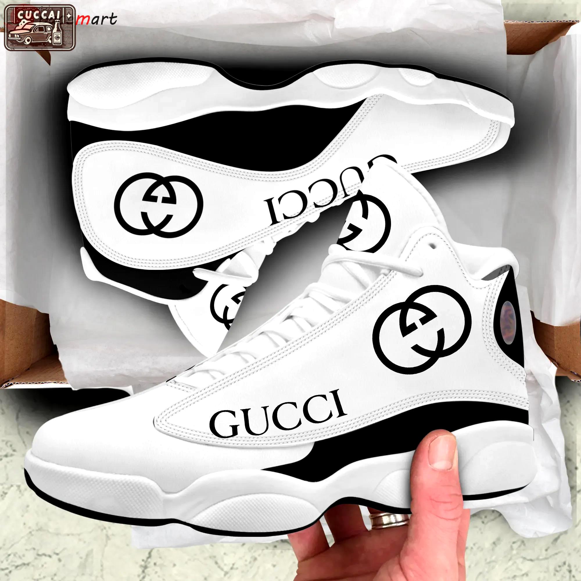 Gucci white air jordan 13 sneakers shoes hot for men women ht pod Air Jordan 13