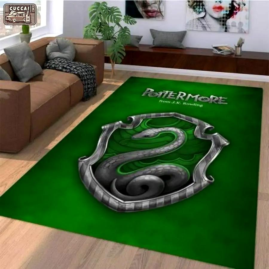 Harry potter pottermore area rug living room rug home decor movie ofd hp07 Rectangle Rug