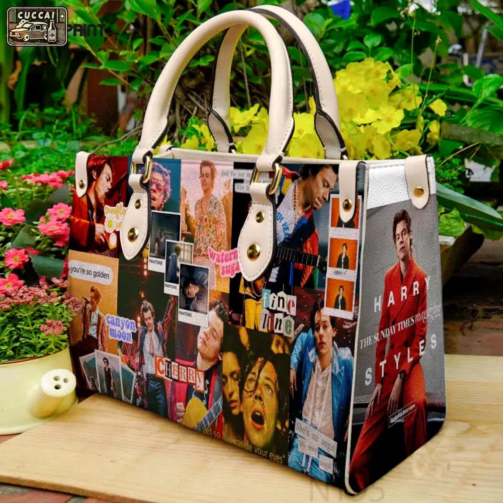 Harry styles leather handbag gift for women 2846 Women Leather Hand Bag