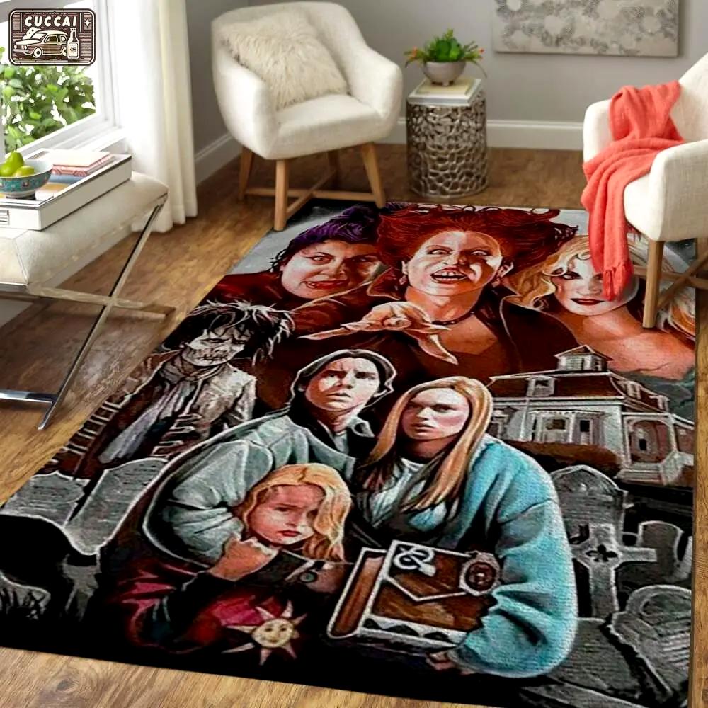 Hocus pocus movie area rugs halloween special version floor decor rcdd81f10153 Rectangle Rug