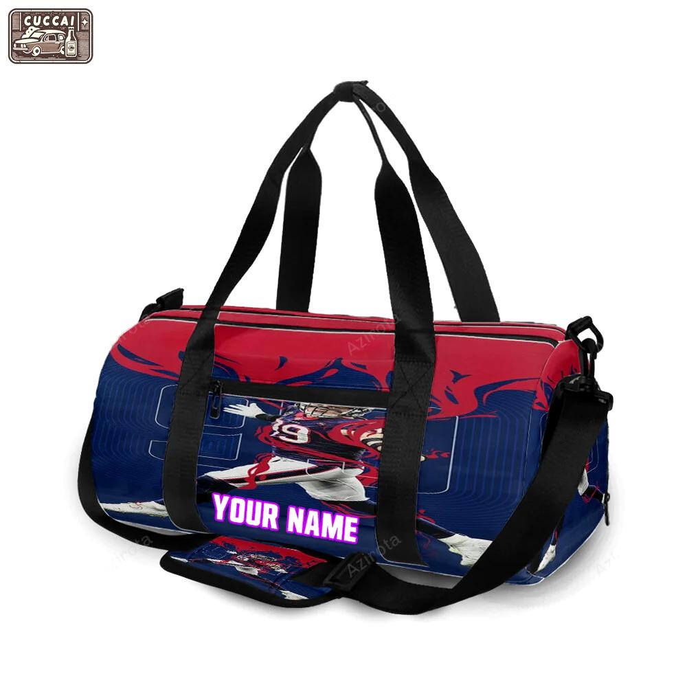 Houston texans j.j watt1 personalized name travel bag gym bag 346 Travel Bag