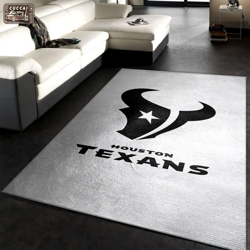 Houston texans nfl 22 area rug living room and bed room rug regtangle carpet Rectangle Rug