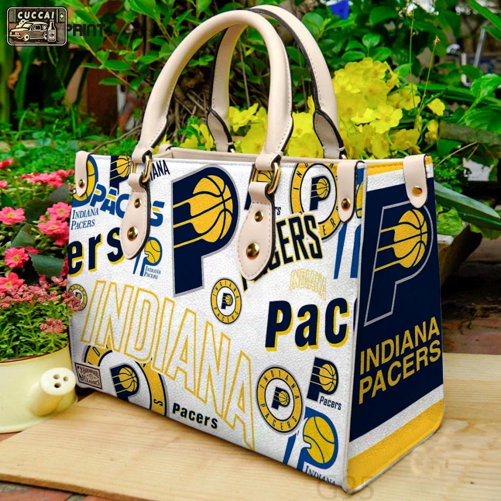 Indiana pacers leather bag g95 1493 Women Leather Hand Bag