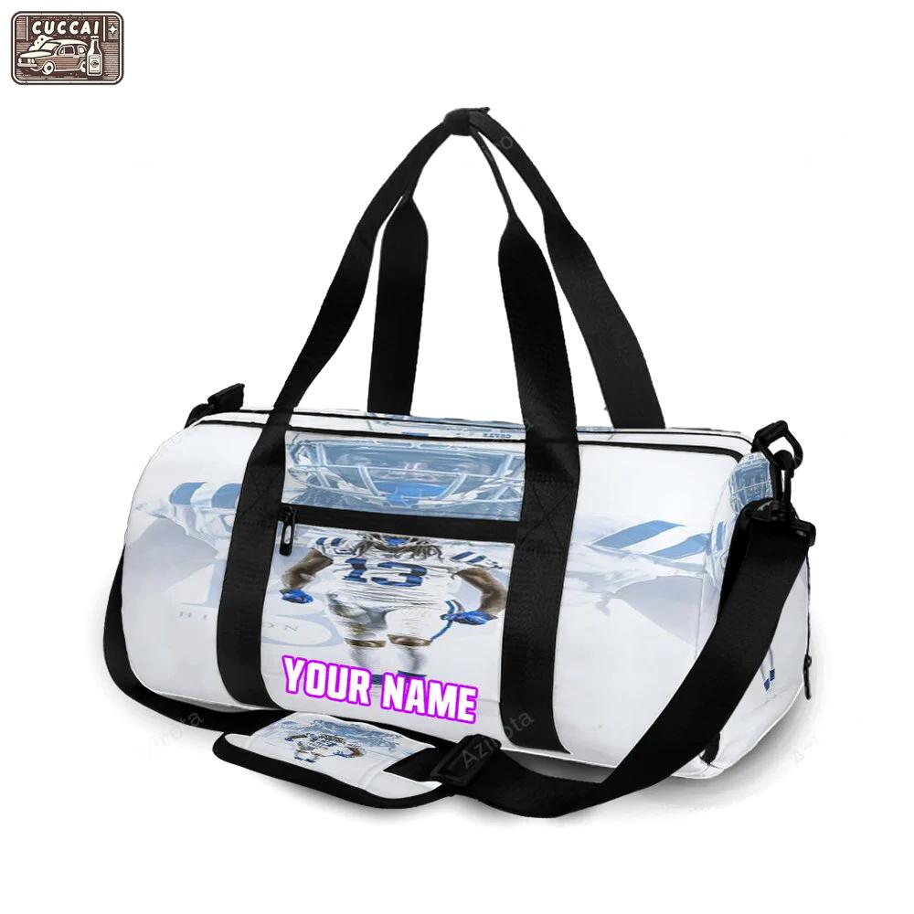 Indianapolis colts ty hilton2 personalized name travel bag gym bag 513 Travel Bag
