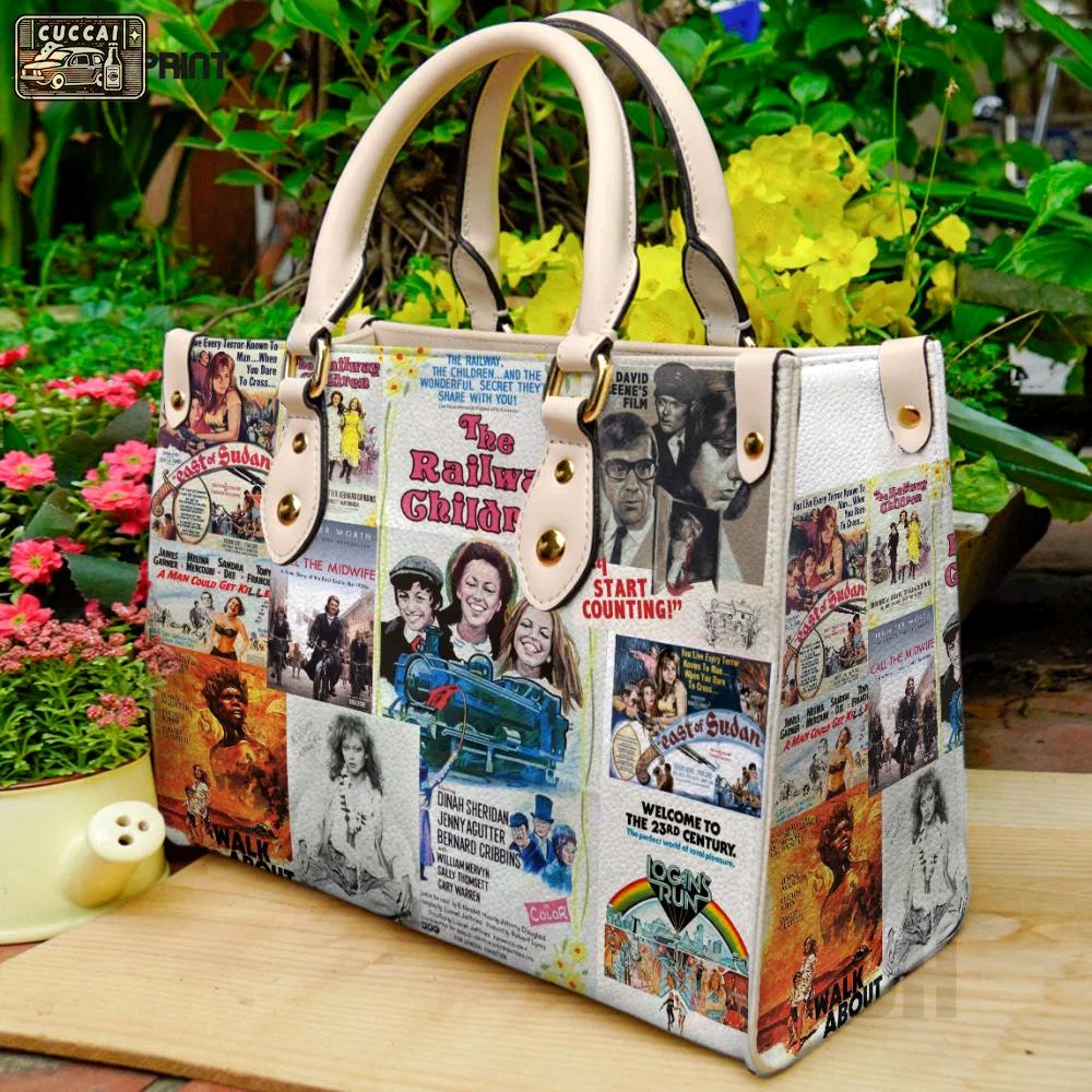 Jenny agutter leather bag for women gift 1230 Women Leather Hand Bag