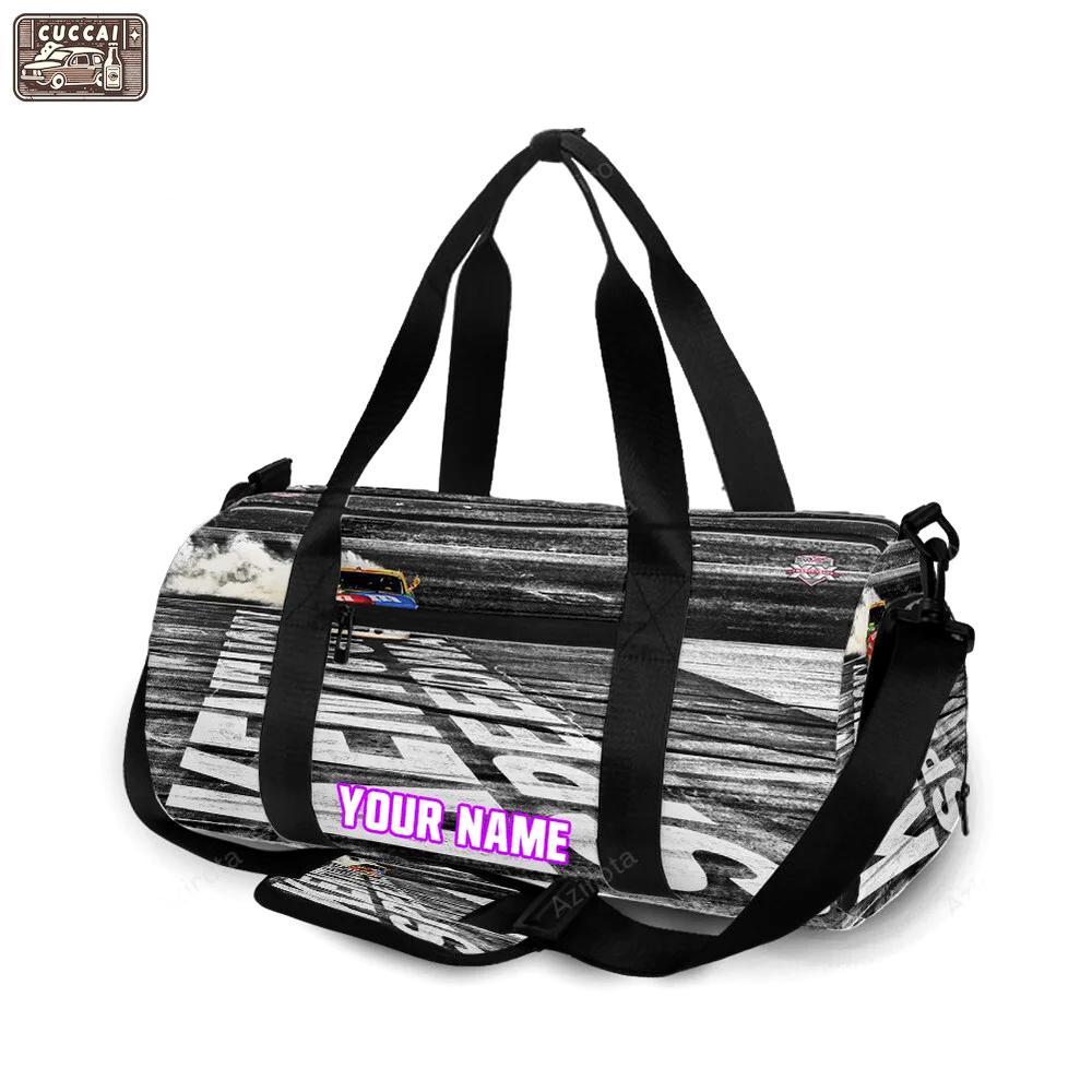 Joe gibbs racing car1 personalized name travel bag gym bag 653 Travel Bag
