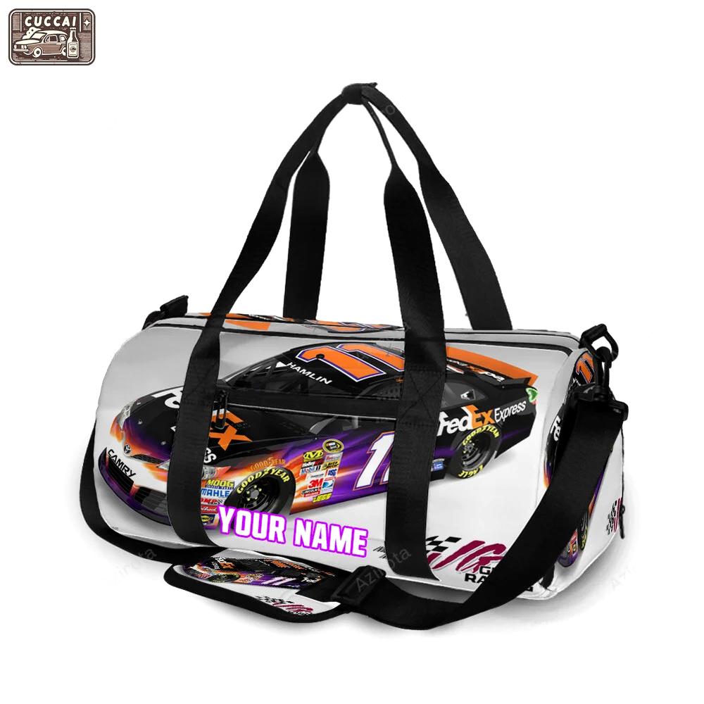 Joe gibbs racing car4 personalized name travel bag gym bag 802 Travel Bag