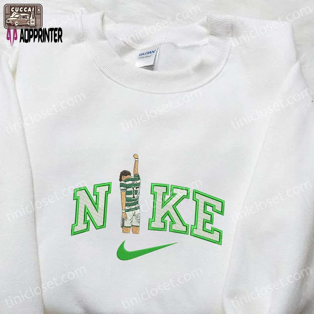 Jota 17 x nike embroidered tshirt – best gift for him nike inspired shirt Embroidered Shirt
