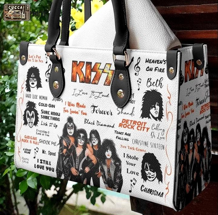 Kiss 2 leather handbag 2 3128 Women Leather Hand Bag