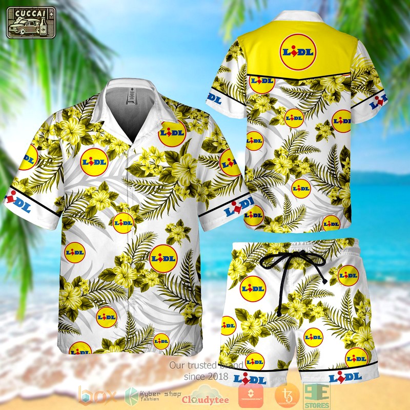 Lidl hawaiian shirt Hawaii Shirt Shorts & Flip Flops