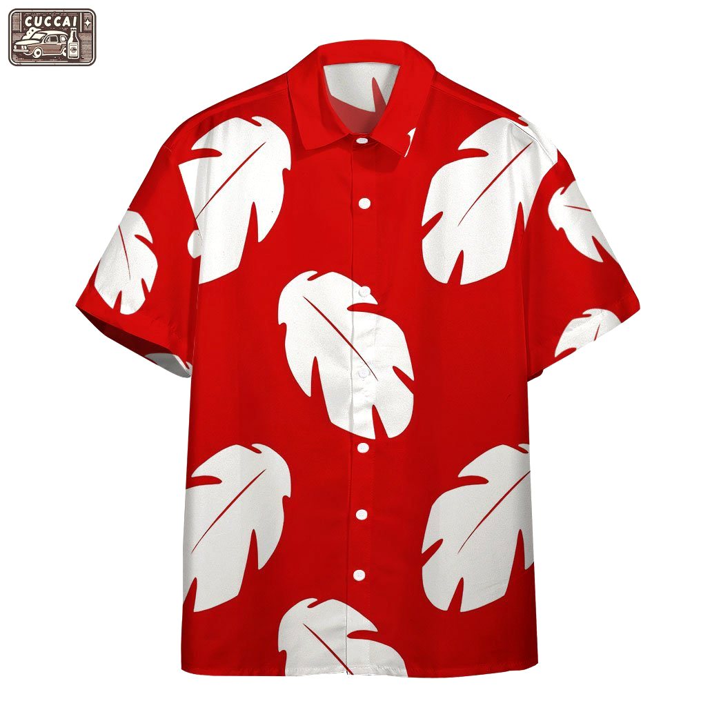 Lilo hawaiian floral leaves custom hwaii shirt Hawaii Shirt Shorts & Flip Flops
