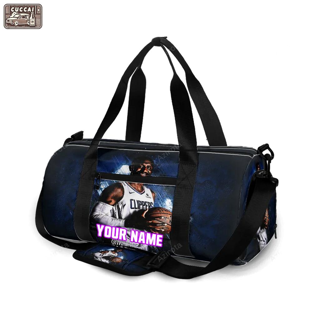 Los angeles clippers patrick patterson personalized name travel bag gym bag 377 Travel Bag