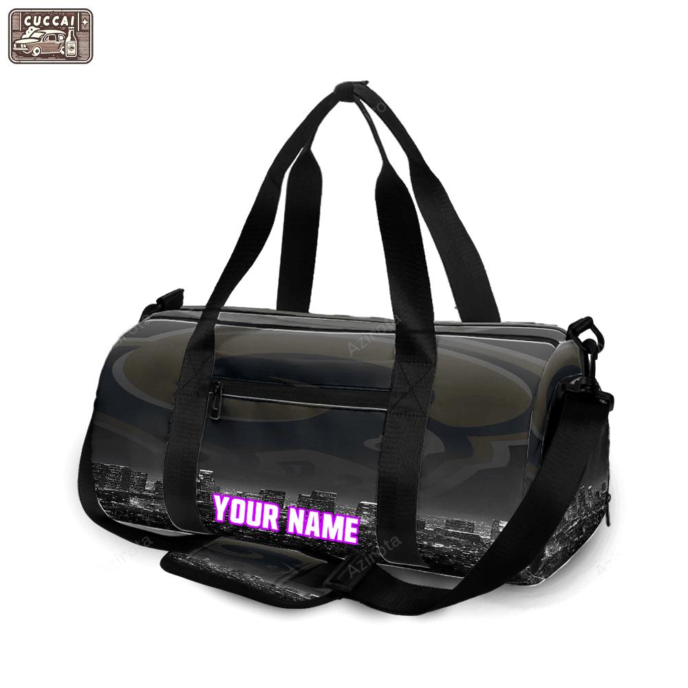 Los angeles rams city personalized name travel bag gym bag 904 Travel Bag