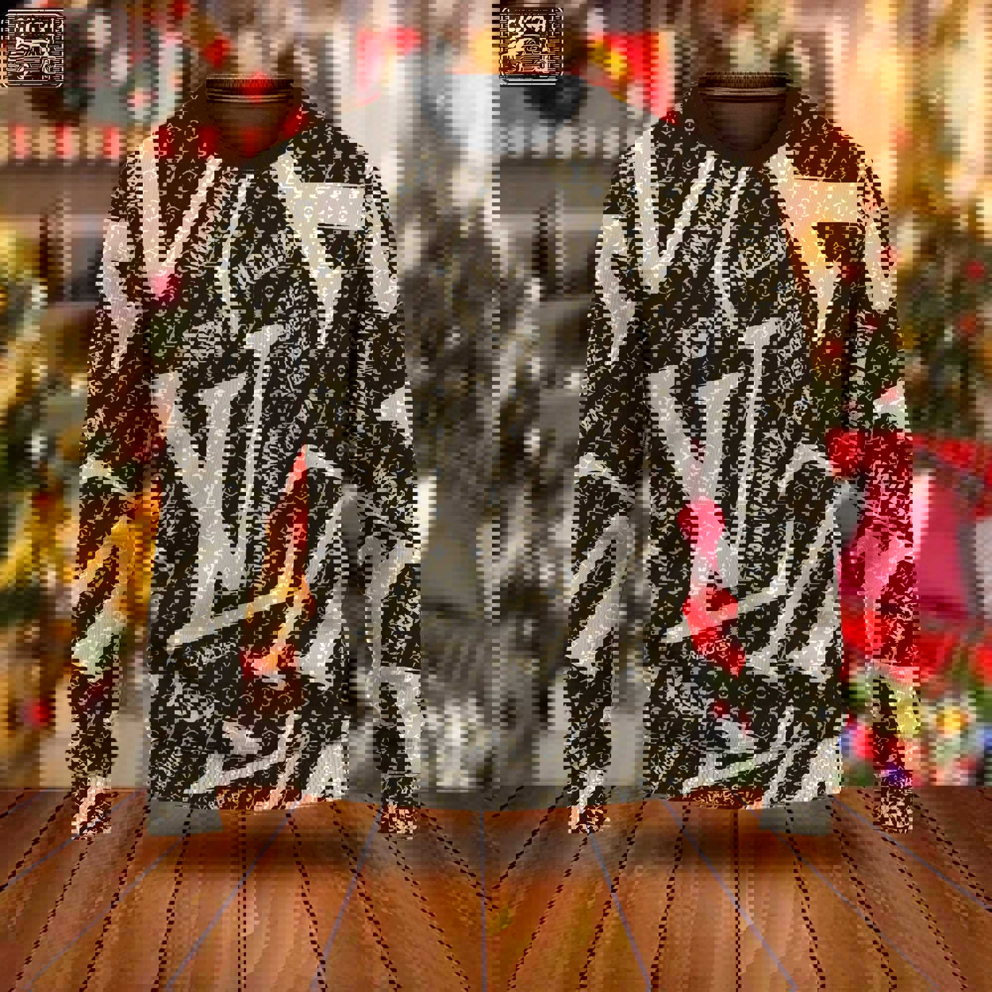 Louis vuitton luxury ugly christmas sweater  hot 2024 style 141 Christmas Ugly Sweater