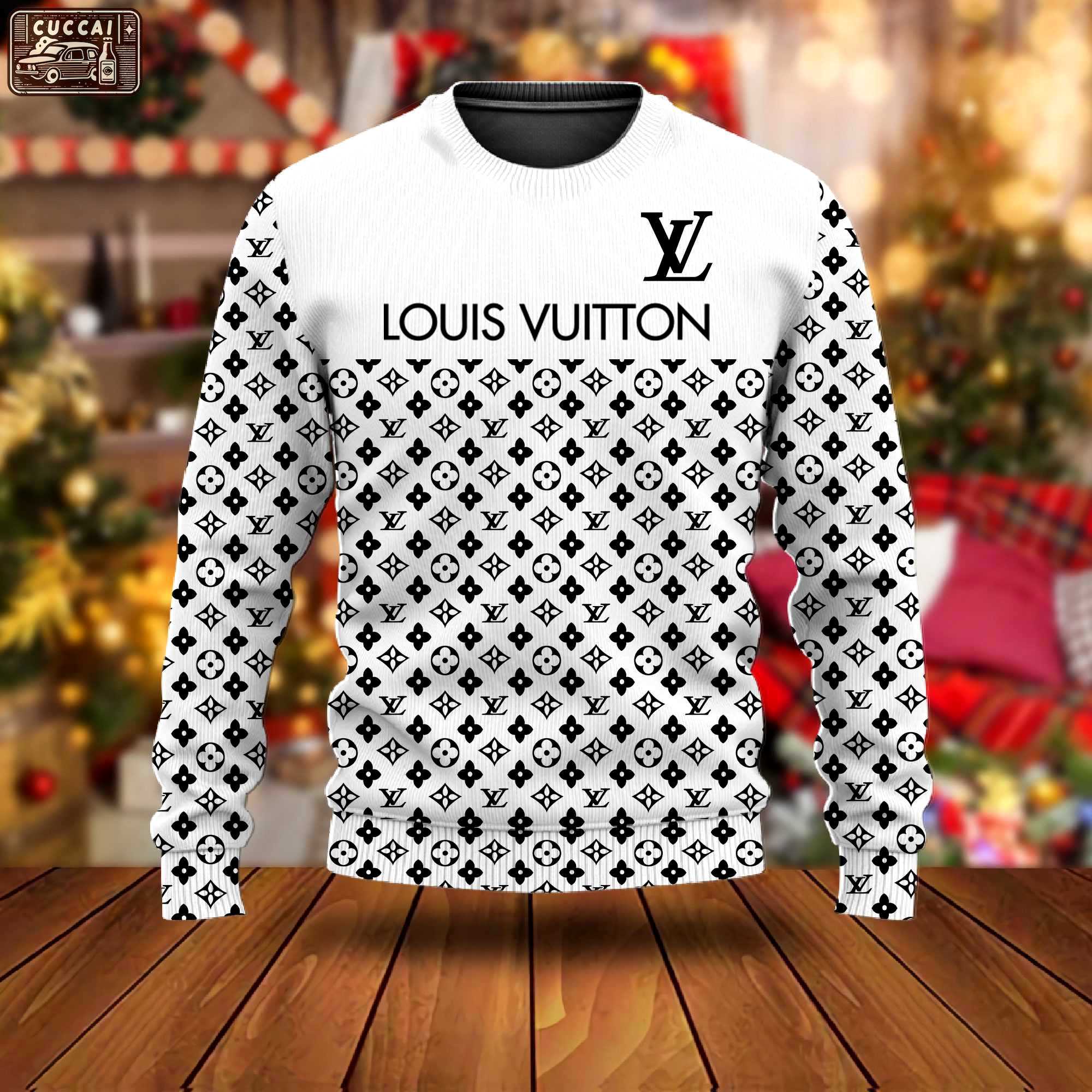 Louis vuitton luxury ugly christmas sweater ucs1065 Christmas Ugly Sweater
