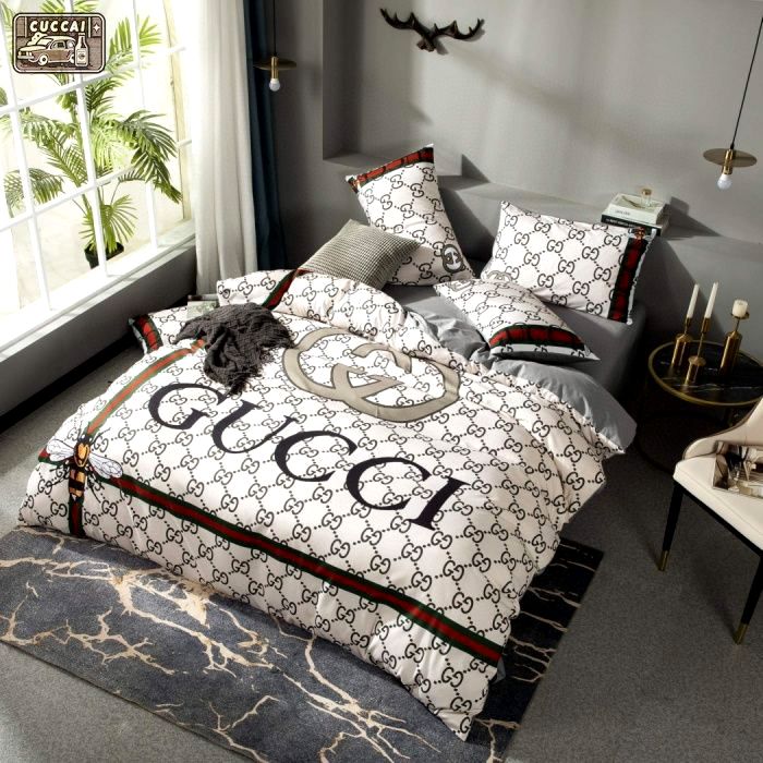 Luxury gucci logo fashion brands 25 bedding set Bedding Sets