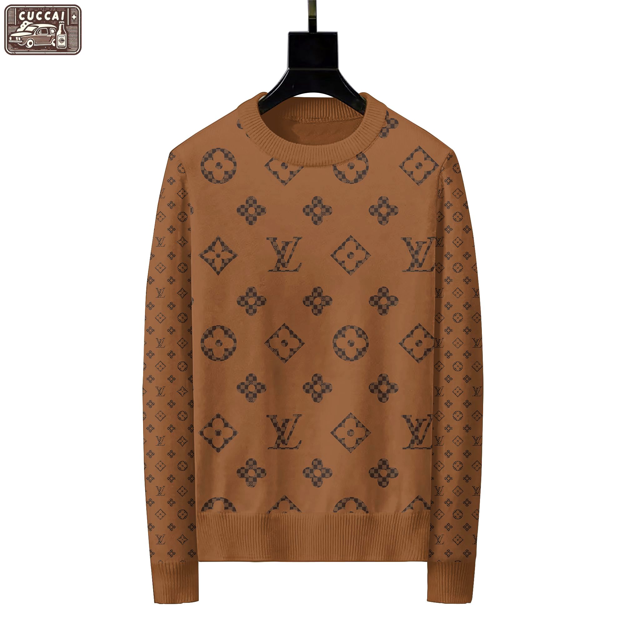 Lv luxury ugly sweater for winter  hot 2024 style 337 Christmas Ugly Sweater