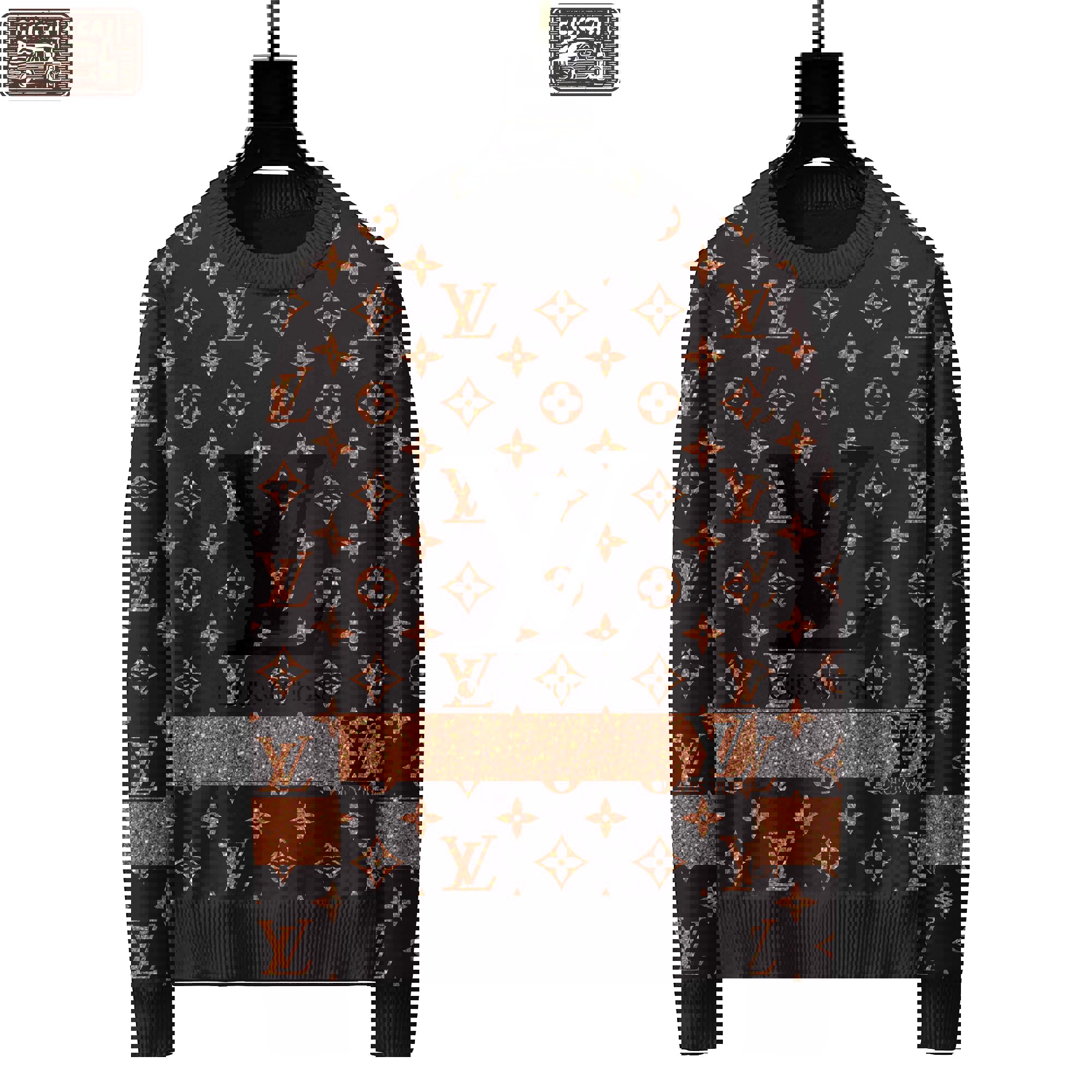 Lv luxury ugly sweater for winter  hot 2024 style 361 Christmas Ugly Sweater