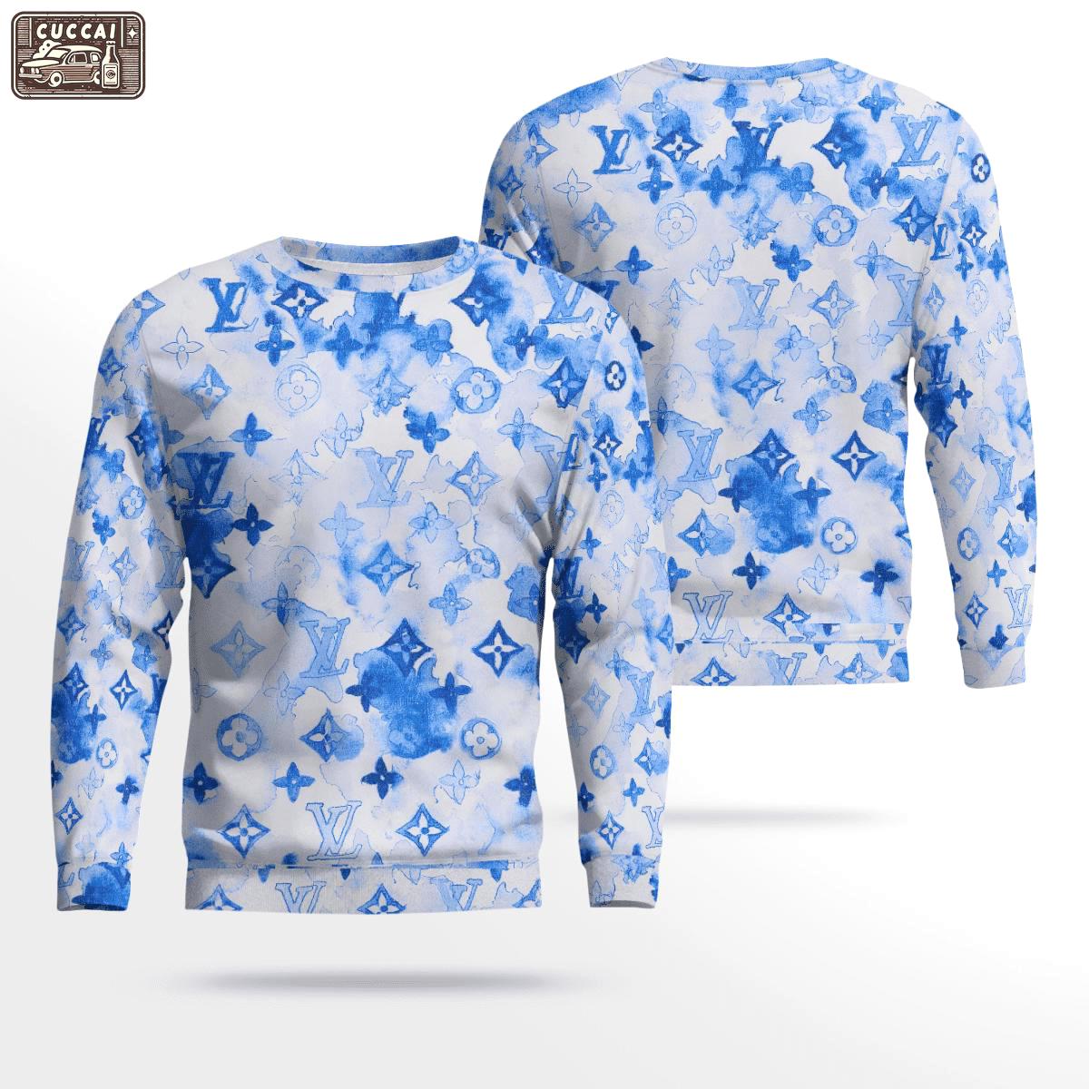 Lv luxury ugly sweater for winterhot 2025 style 490 Christmas Ugly Sweater