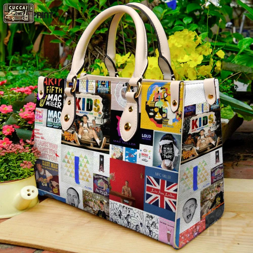 Mac miller leather bag for women gift 2155 Women Leather Hand Bag