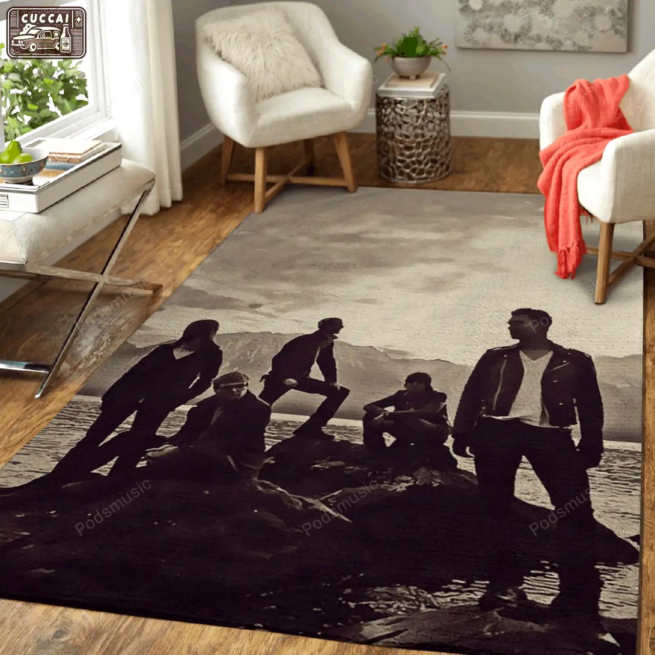 Maron 5 56 music art for fans area rug living room carpet rug regtangle carpet floor decor home decor Rectangle Rug