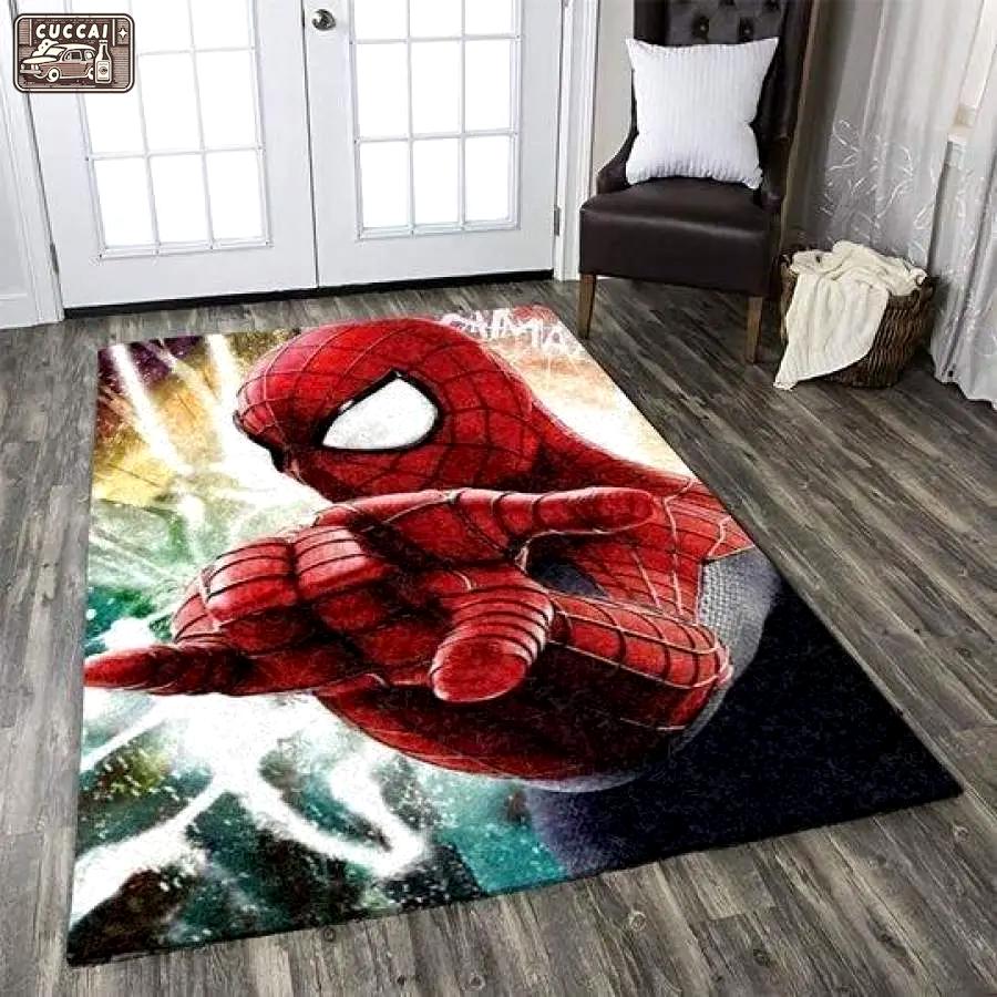 Marvel superhero spiderman area rug living room rug home decor movie ofd 3110192 Rectangle Rug