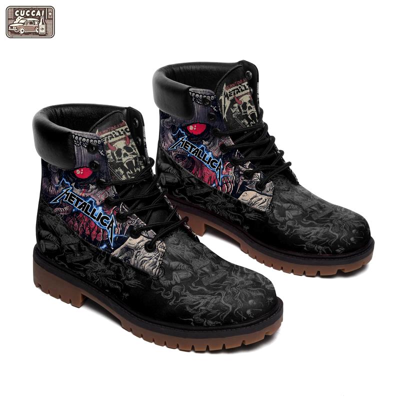 Metallica rock band form timboots hot 2023 1 Timboots Shoes