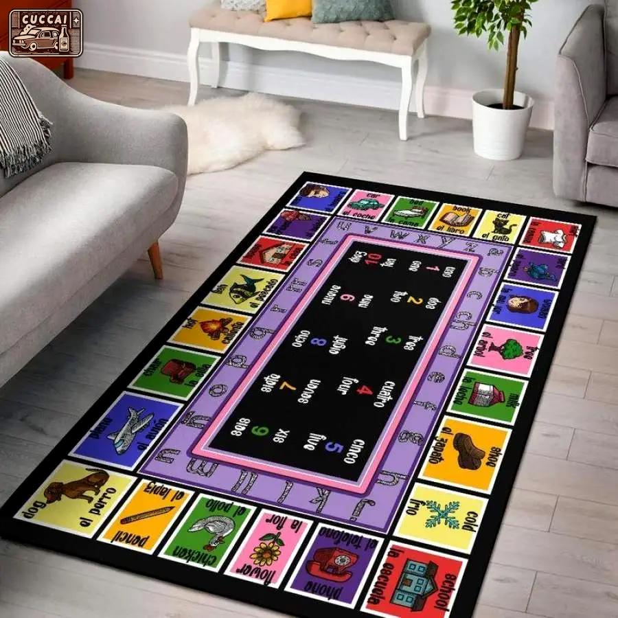 Minecraft area rug living room rug home decor m30102 Rectangle Rug