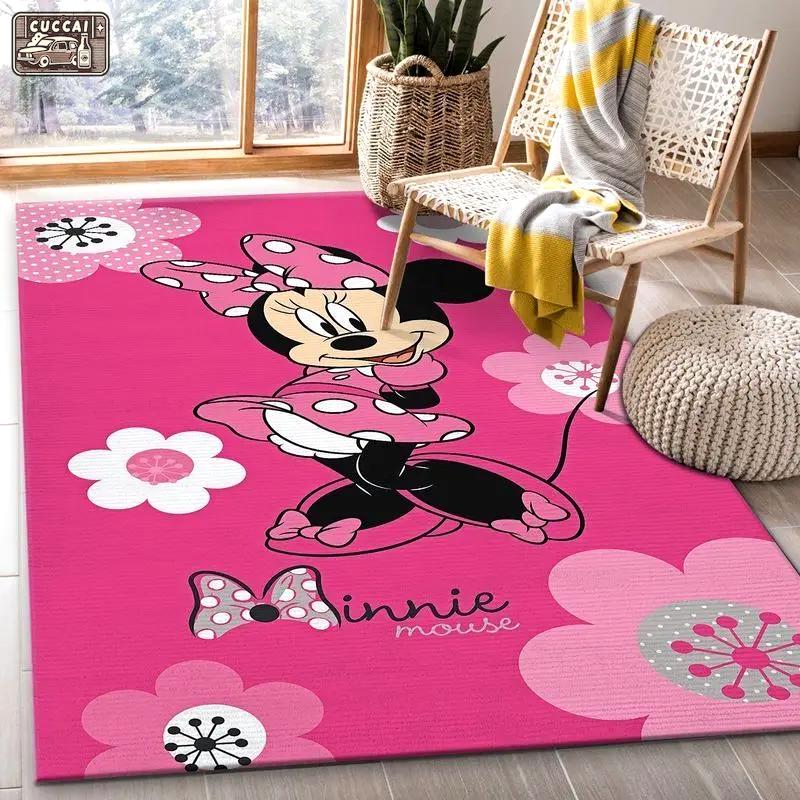 Minnie mouse disney 14 area rug living room and bed room rug rug regtangle Rectangle Rug
