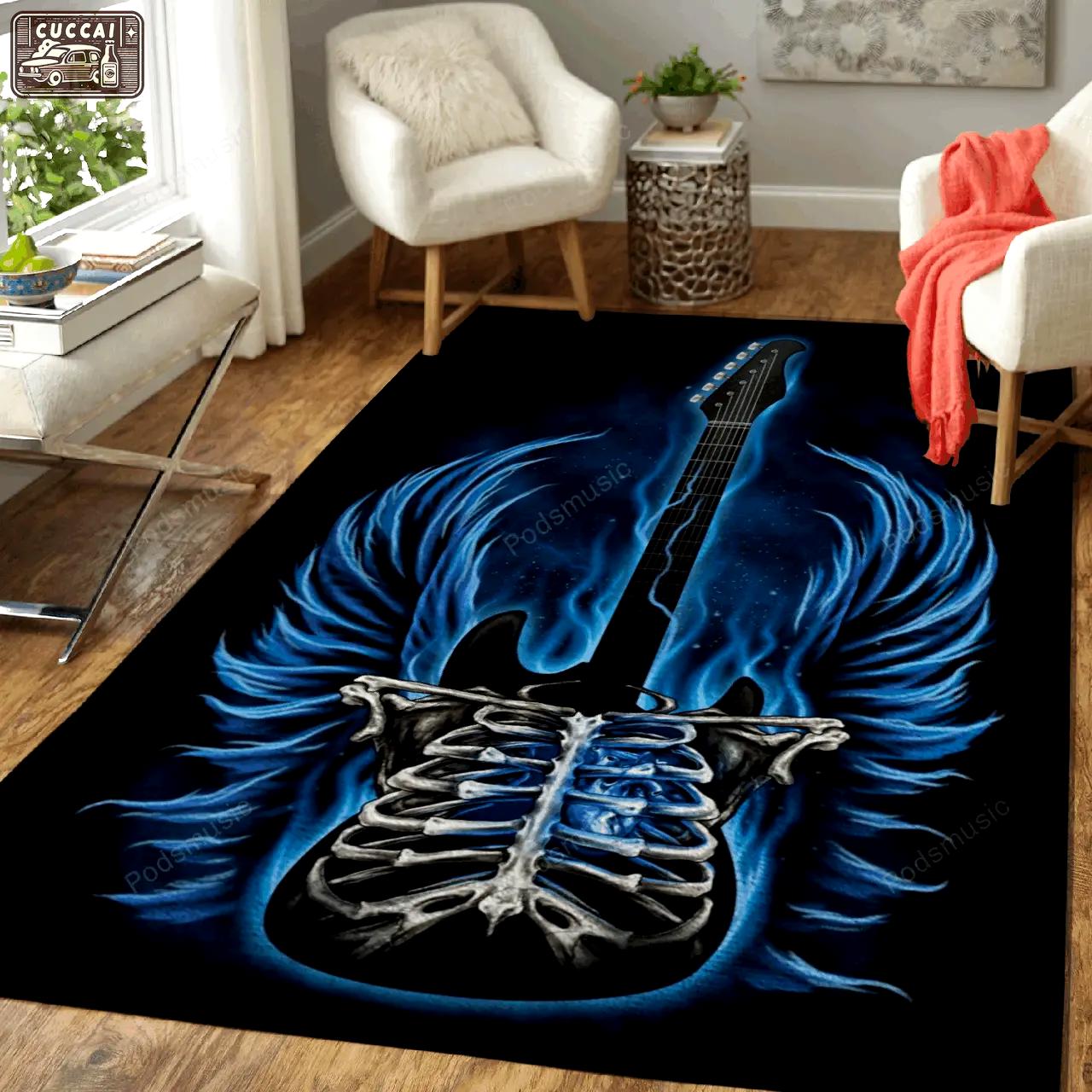 Music in my soul music art for fans area rug living room carpet rug regtangle carpet floor decor home decor Rectangle Rug