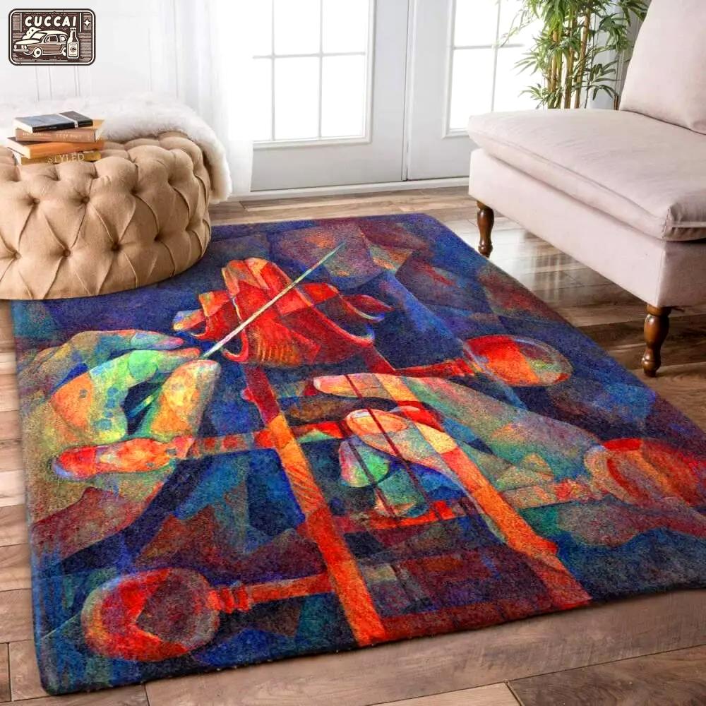 Music rug rcdd81f12889 area rug living room carpet rug regtangle carpet floor decor home decor Rectangle Rug