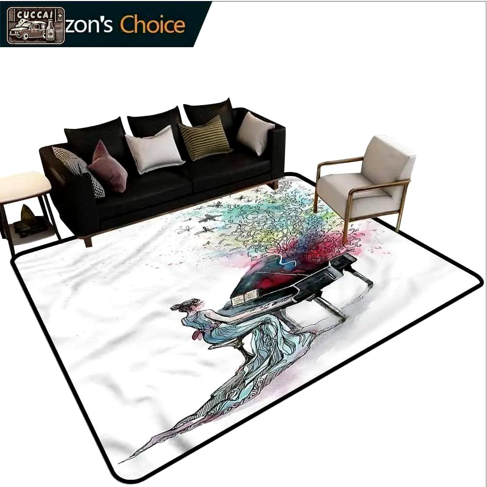 Musician rug rcdd81f37180 area rug living room carpet rug regtangle carpet floor decor home decor Rectangle Rug