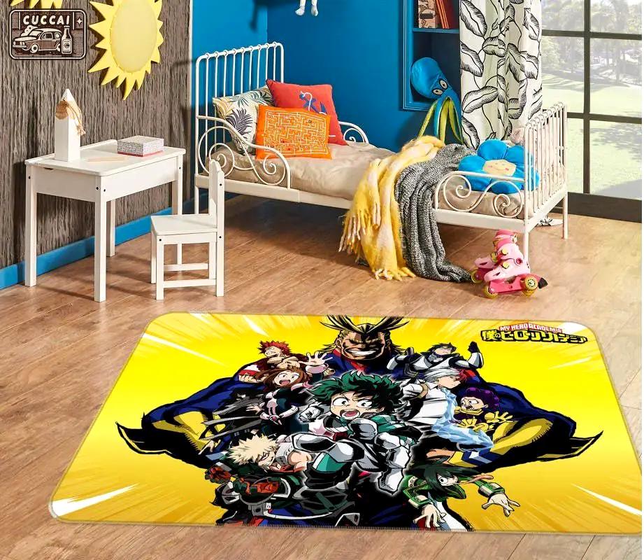 My hero academia anime 42 area rug living room and bed room rug rug regtangle carpet floor decor home decor Rectangle Rug