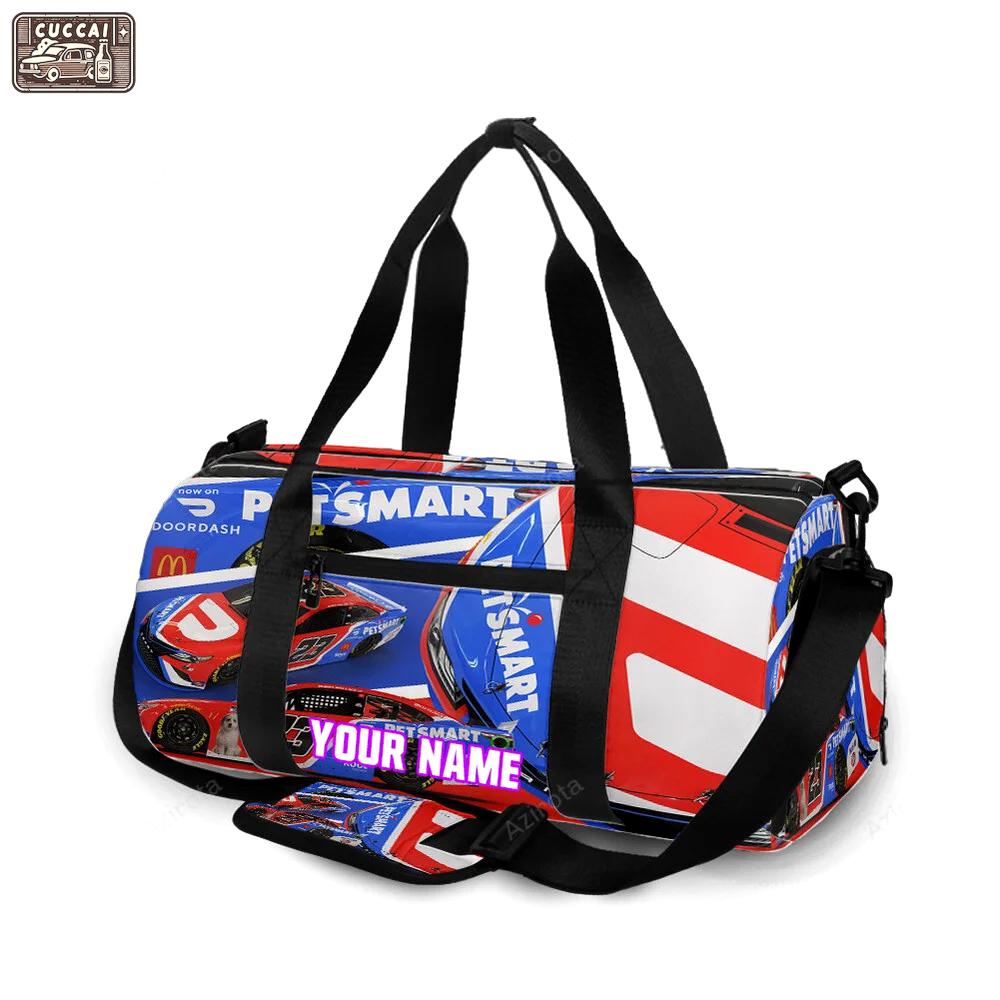 Nascar 23xi racing cars10 personalized name travel bag gym bag 67 Travel Bag