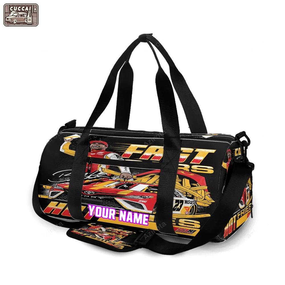 Nascar 23xi racing cars20 personalized name travel bag gym bag 1607 Travel Bag