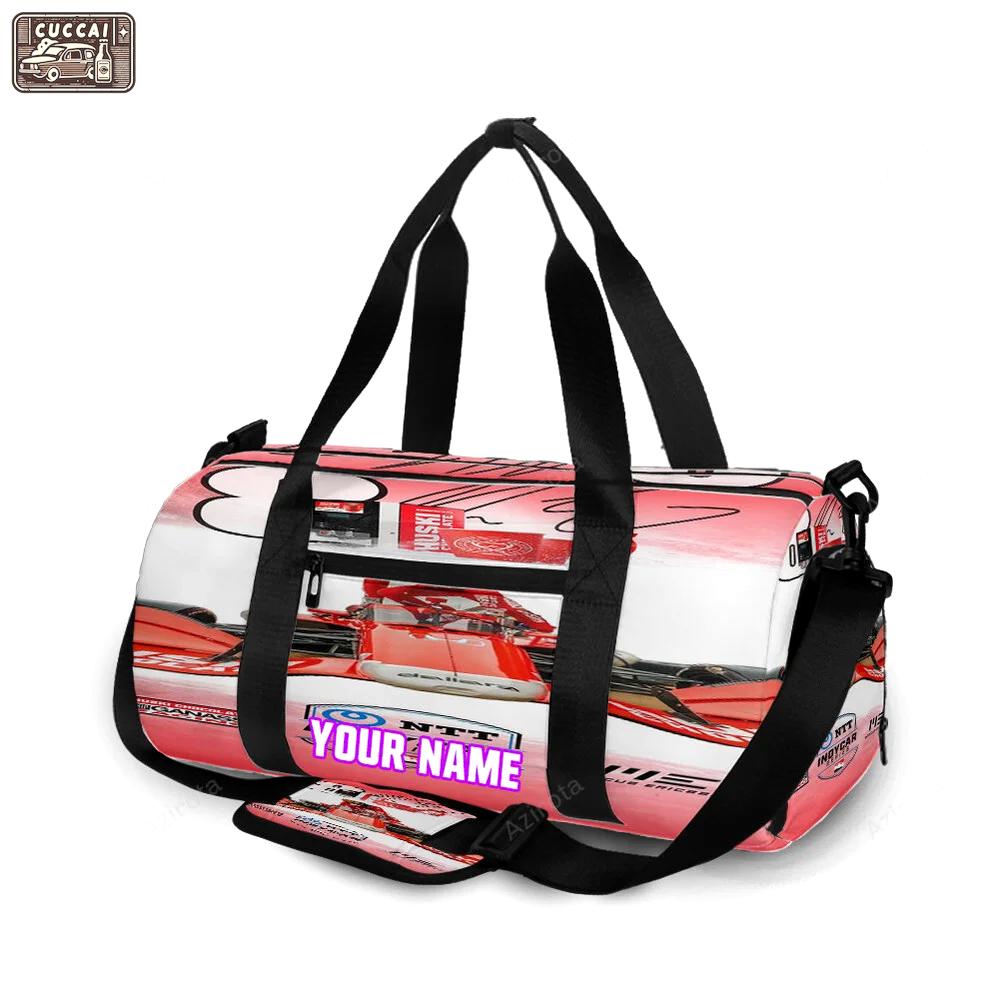 Nascar chip ganassi racing cars player1 personalized name travel bag gym bag 2115 Travel Bag