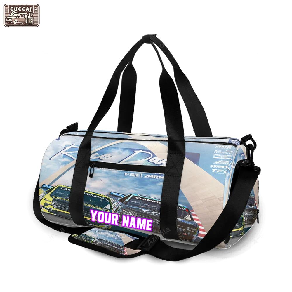 Nascar gms racing cars13 personalized name travel bag gym bag 97 Travel Bag