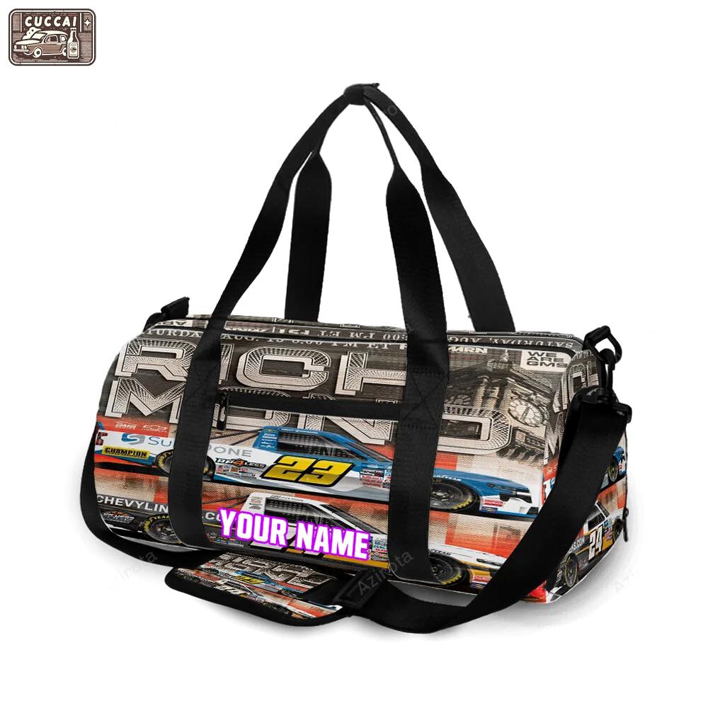Nascar gms racing cars5 personalized name travel bag gym bag 147 Travel Bag